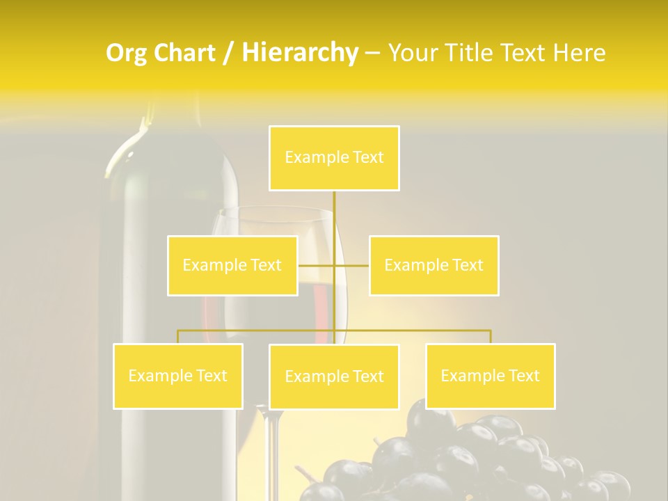 Wine Glass Gourmet PowerPoint Template