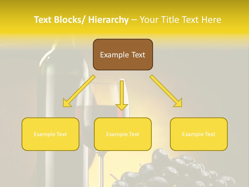 Wine Glass Gourmet PowerPoint Template