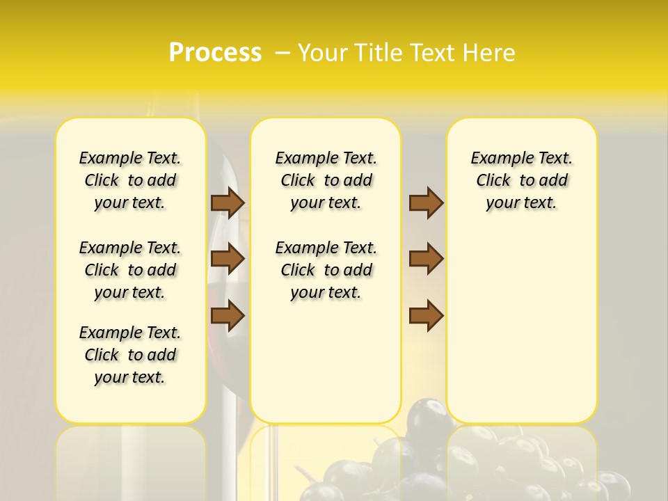 Wine Glass Gourmet PowerPoint Template
