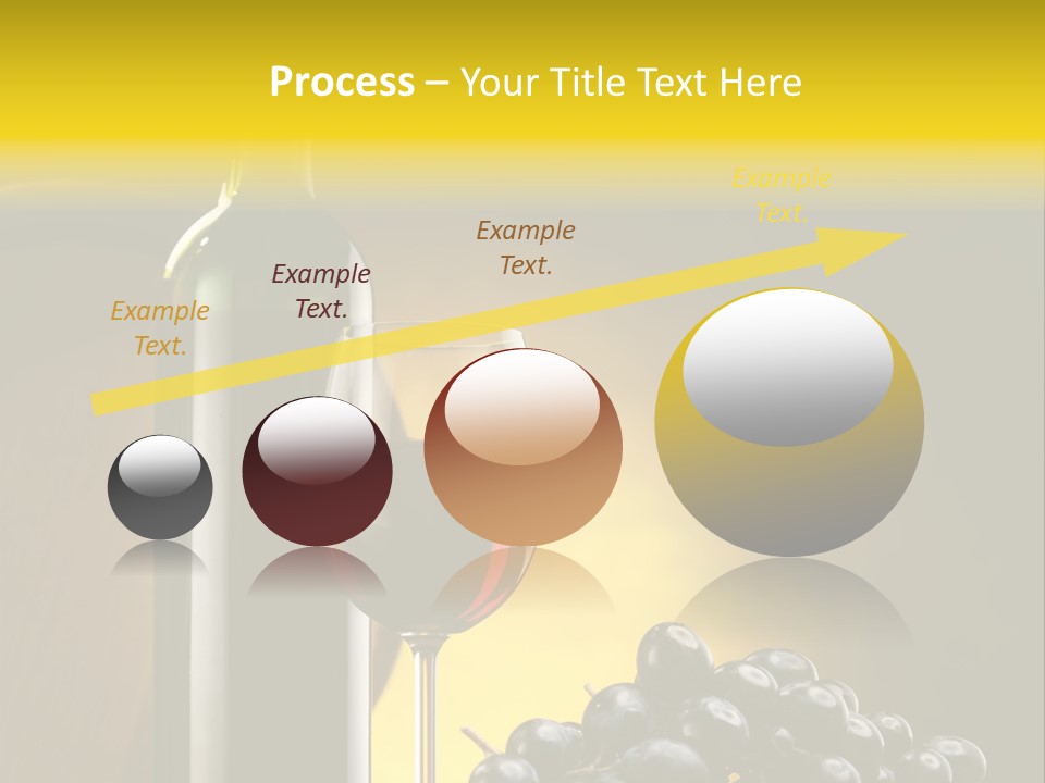 Wine Glass Gourmet PowerPoint Template