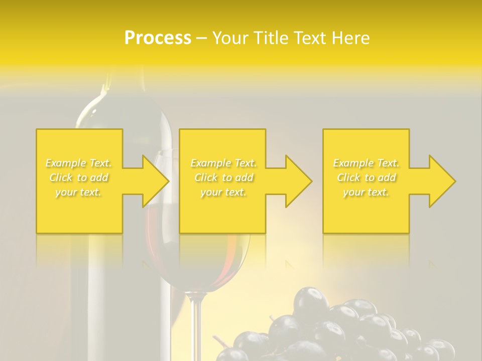 Wine Glass Gourmet PowerPoint Template