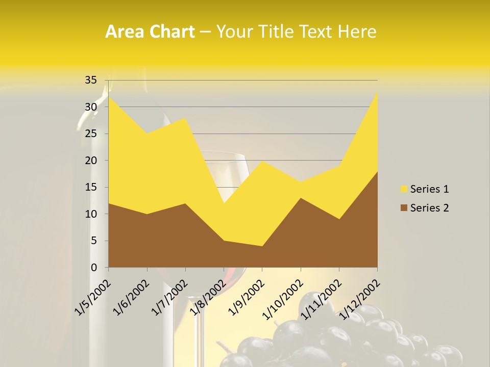 Wine Glass Gourmet PowerPoint Template