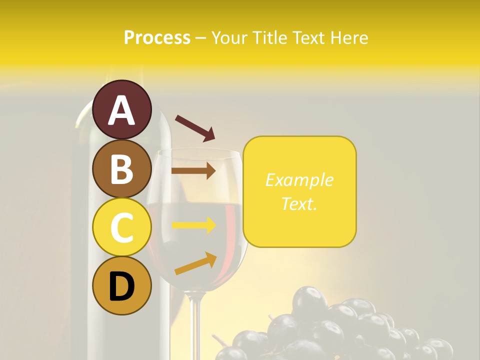 Wine Glass Gourmet PowerPoint Template