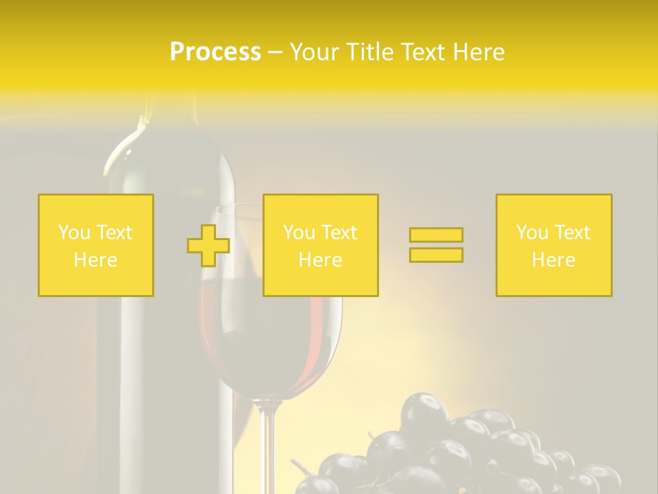Wine Glass Gourmet PowerPoint Template