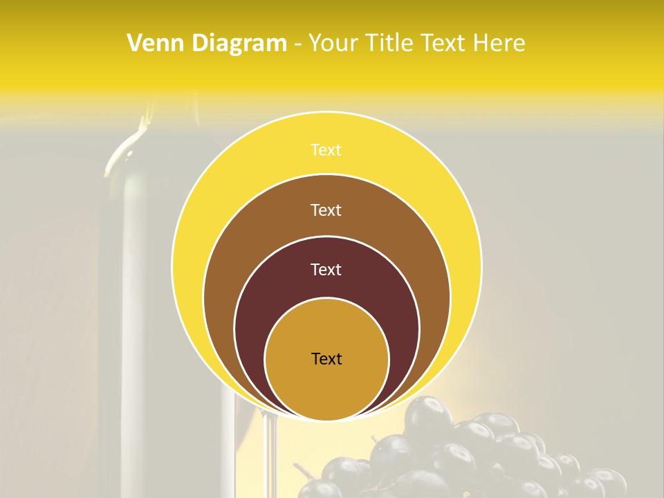 Wine Glass Gourmet PowerPoint Template