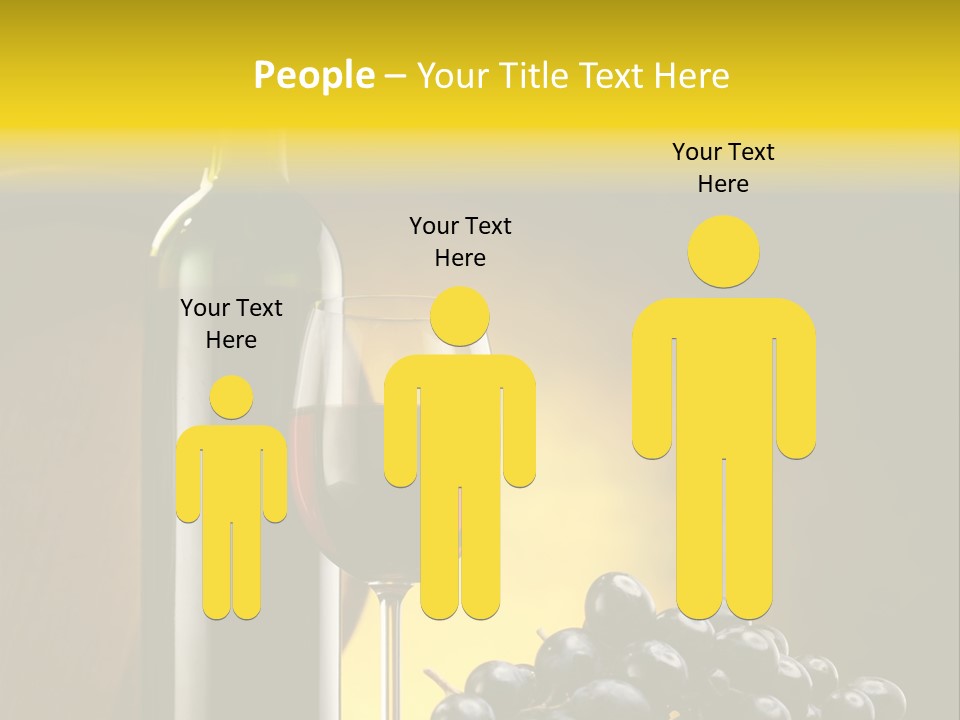 Wine Glass Gourmet PowerPoint Template