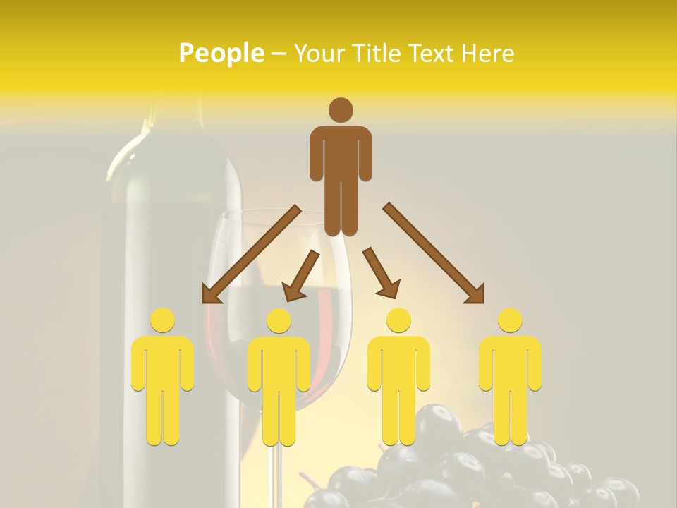 Wine Glass Gourmet PowerPoint Template