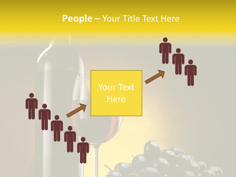 Wine Glass Gourmet PowerPoint Template