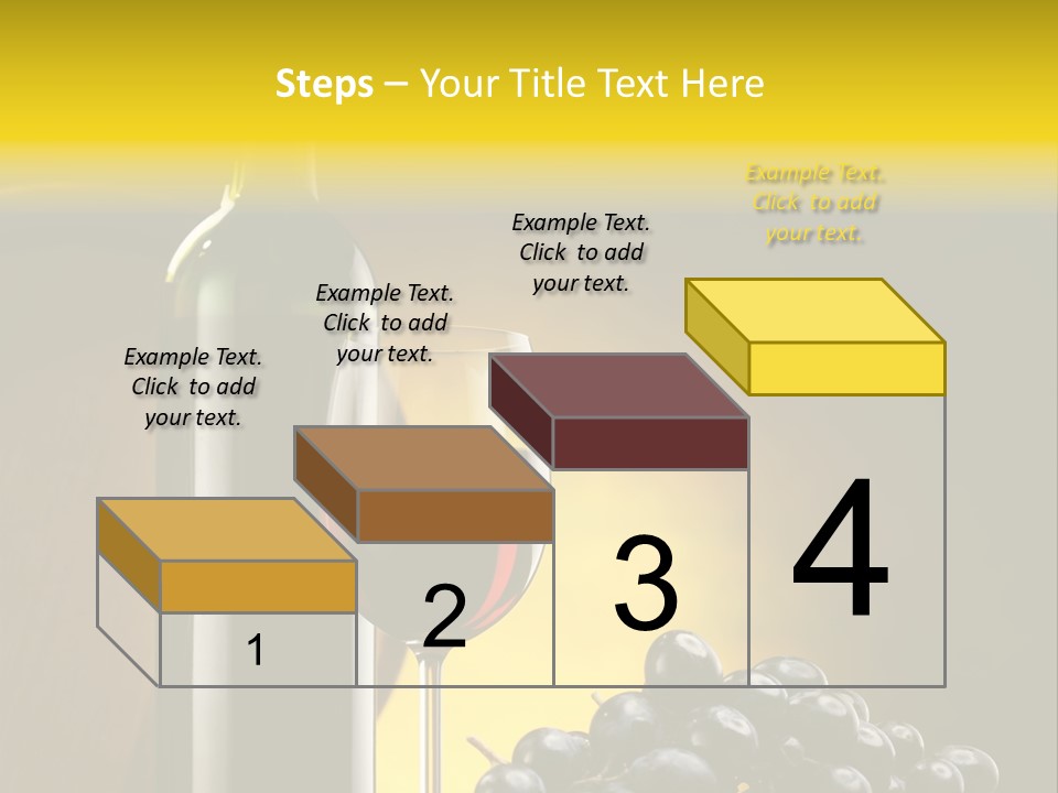 Wine Glass Gourmet PowerPoint Template