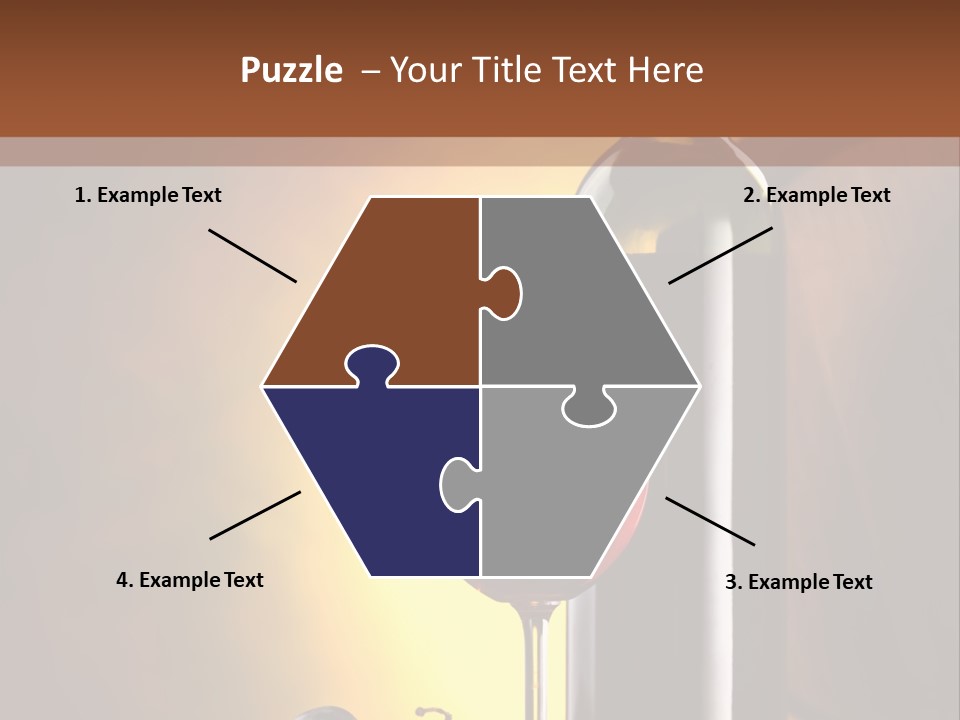 Walnut Gourmet Alcohol PowerPoint Template