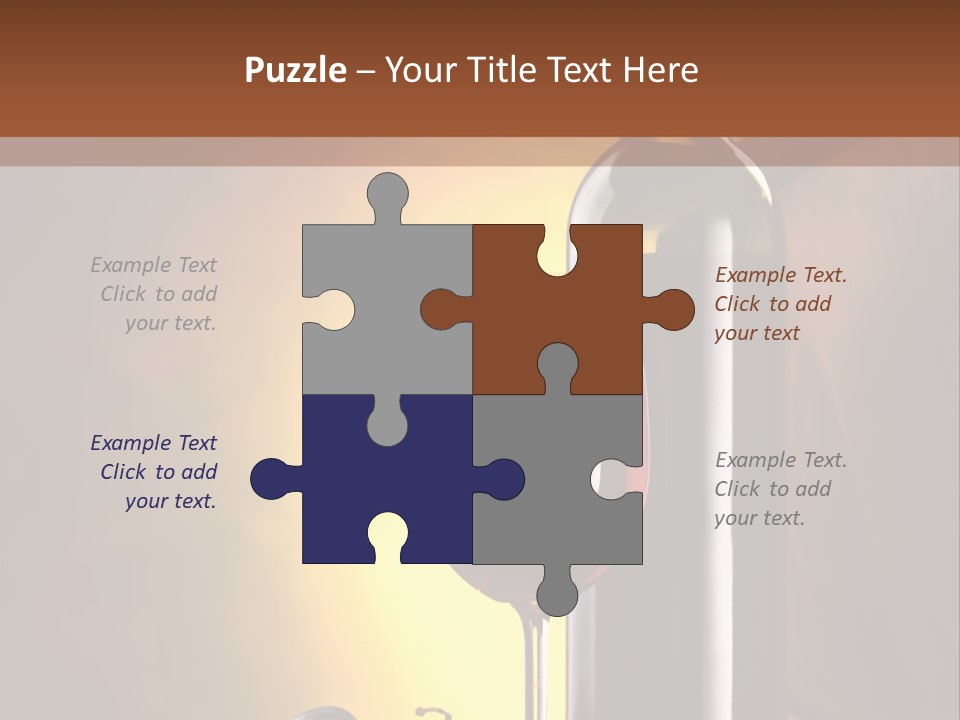 Walnut Gourmet Alcohol PowerPoint Template
