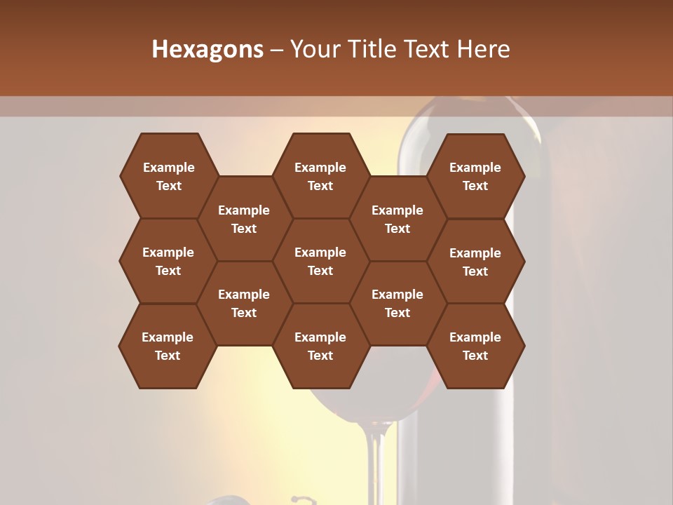 Walnut Gourmet Alcohol PowerPoint Template