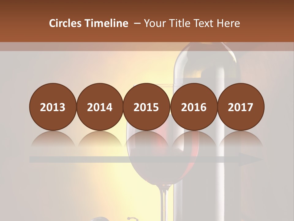 Walnut Gourmet Alcohol PowerPoint Template