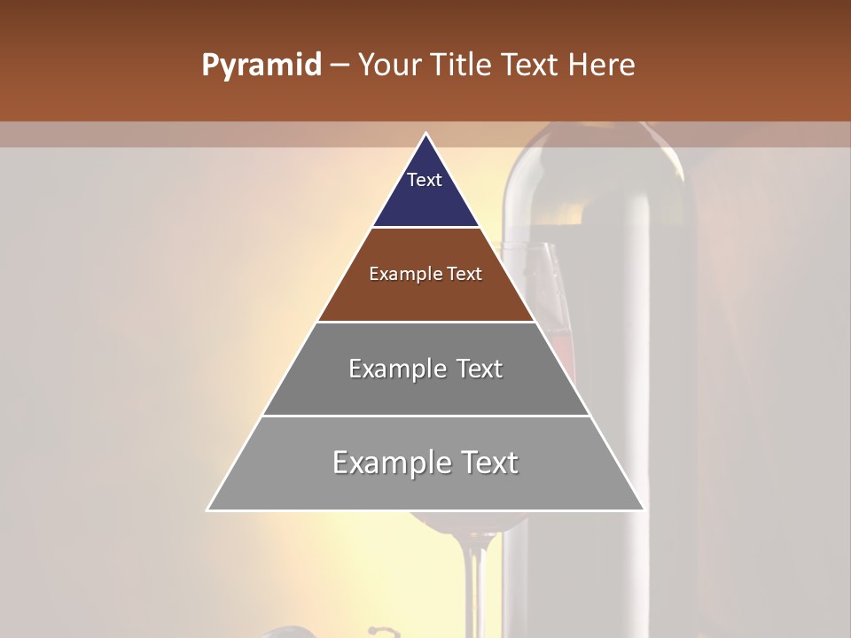 Walnut Gourmet Alcohol PowerPoint Template