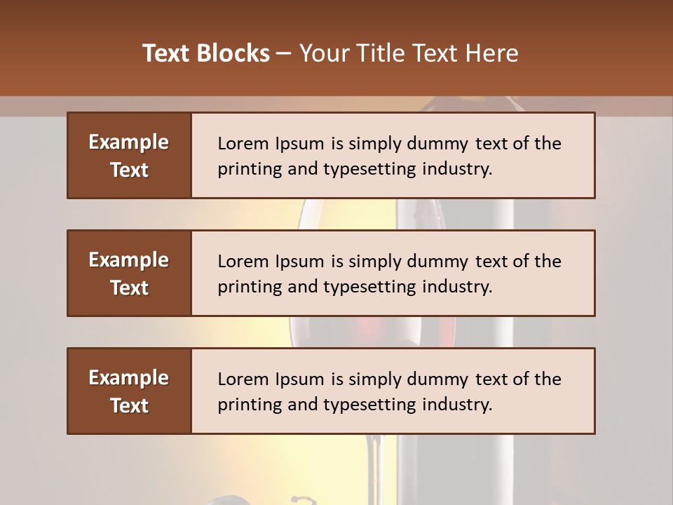 Walnut Gourmet Alcohol PowerPoint Template