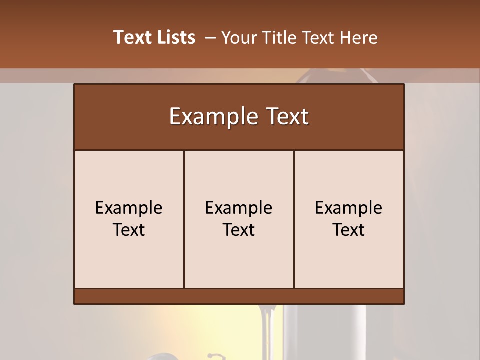 Walnut Gourmet Alcohol PowerPoint Template
