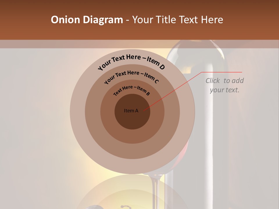 Walnut Gourmet Alcohol PowerPoint Template