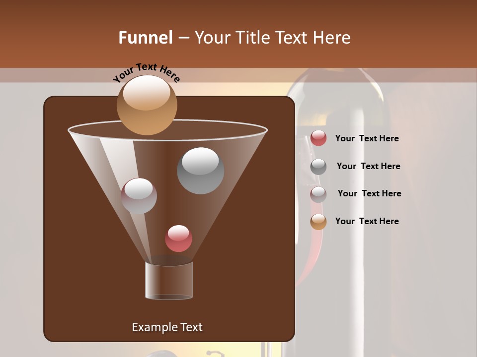 Walnut Gourmet Alcohol PowerPoint Template