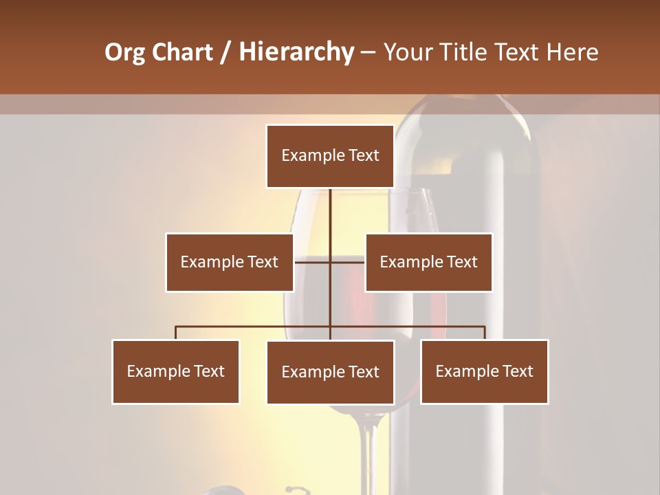 Walnut Gourmet Alcohol PowerPoint Template