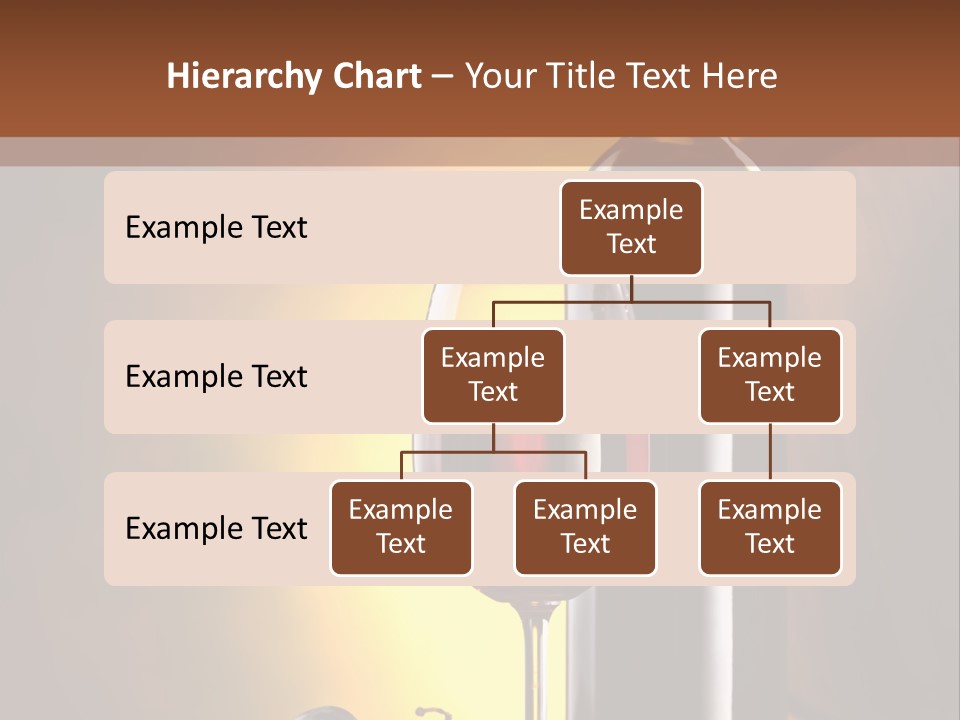 Walnut Gourmet Alcohol PowerPoint Template