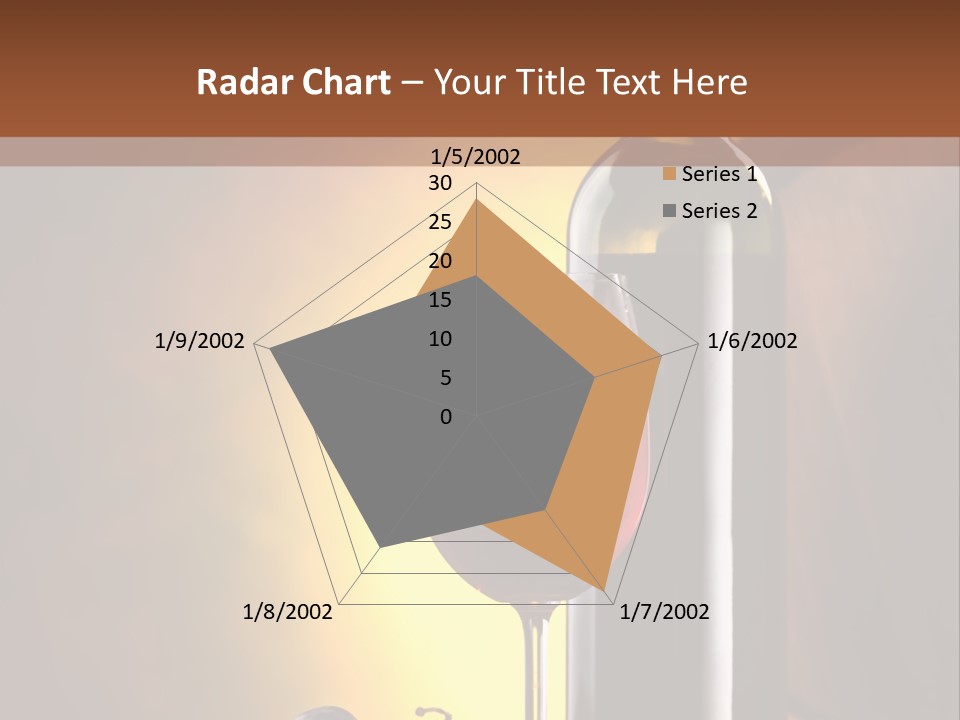 Walnut Gourmet Alcohol PowerPoint Template