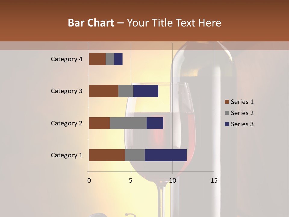 Walnut Gourmet Alcohol PowerPoint Template