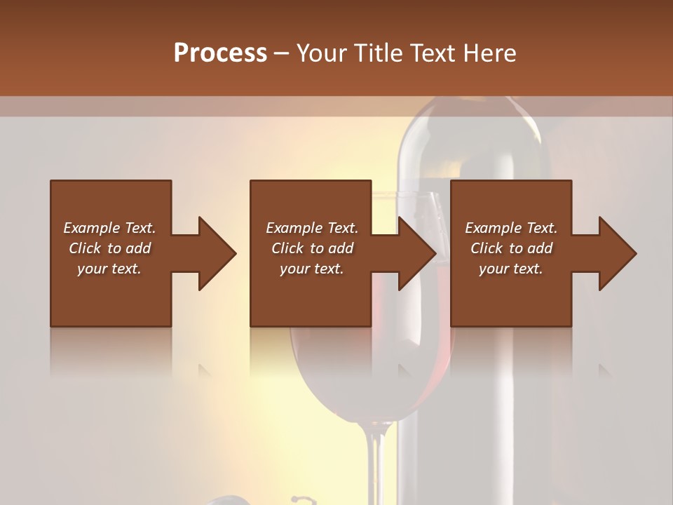 Walnut Gourmet Alcohol PowerPoint Template