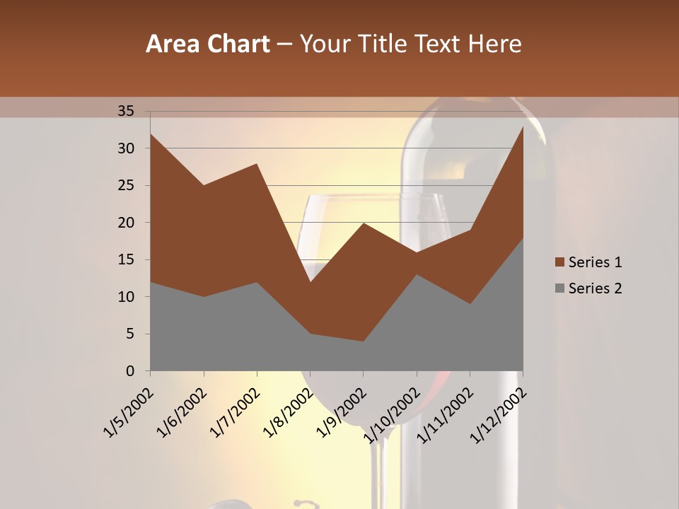 Walnut Gourmet Alcohol PowerPoint Template