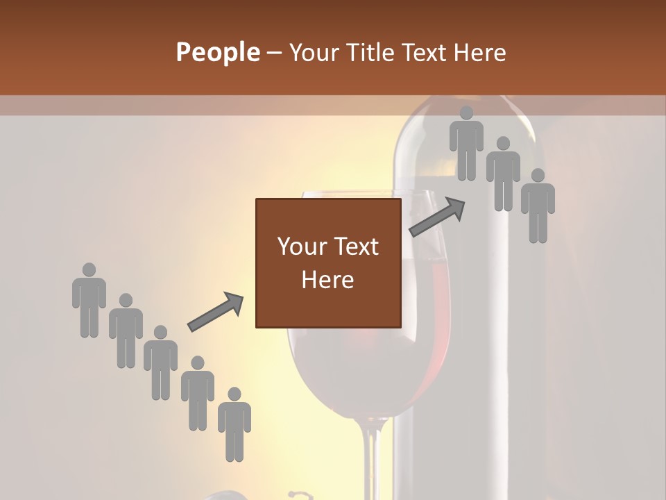 Walnut Gourmet Alcohol PowerPoint Template