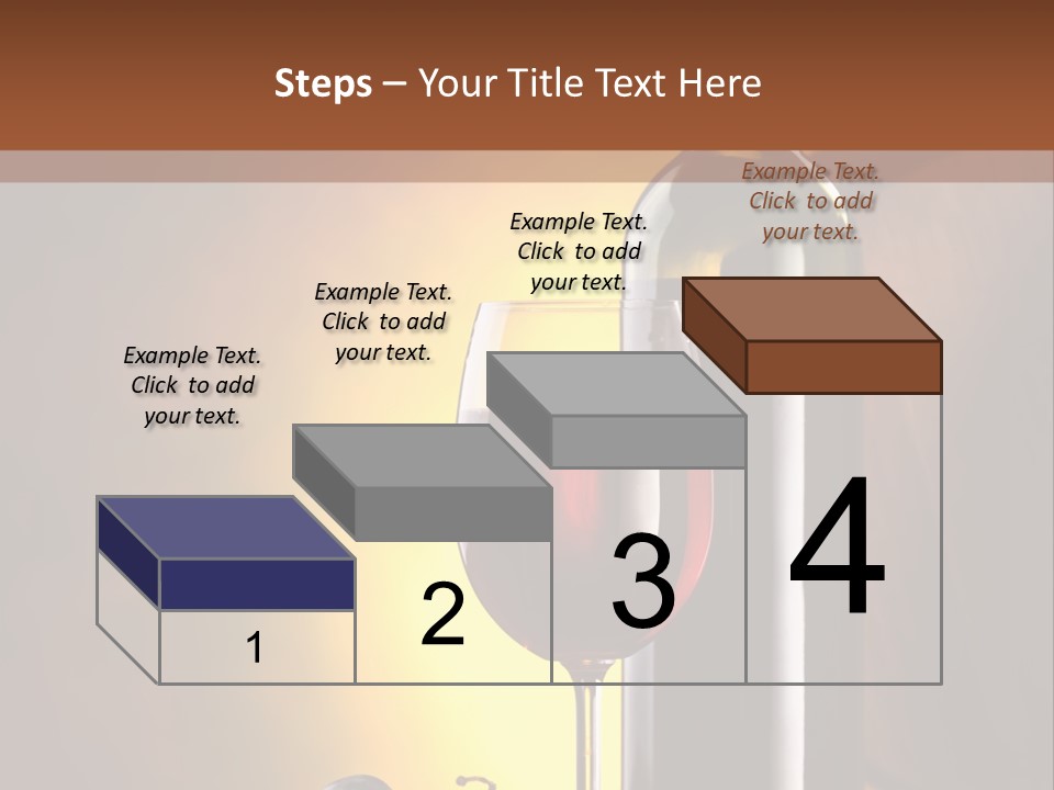 Walnut Gourmet Alcohol PowerPoint Template