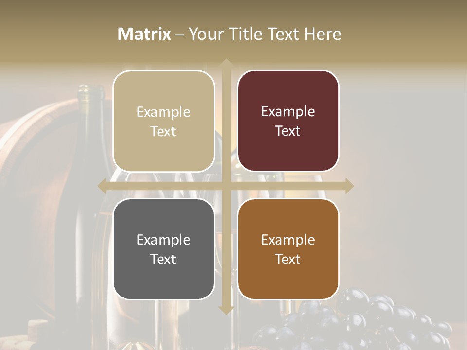 Drink Food Brown PowerPoint Template