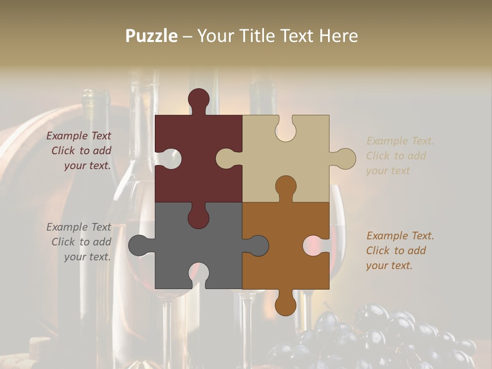 Drink Food Brown PowerPoint Template