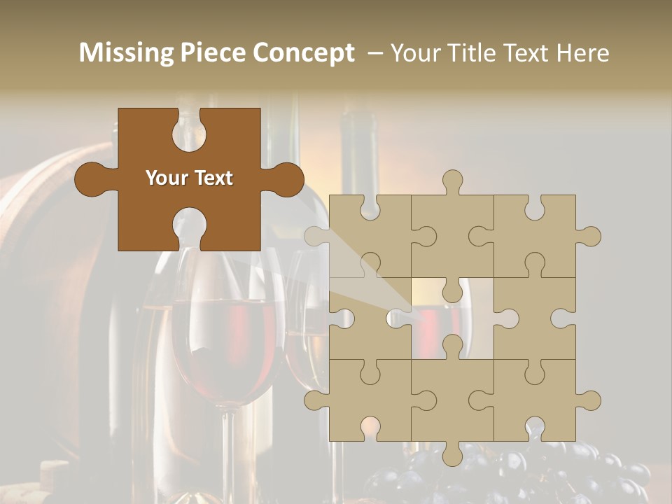 Drink Food Brown PowerPoint Template