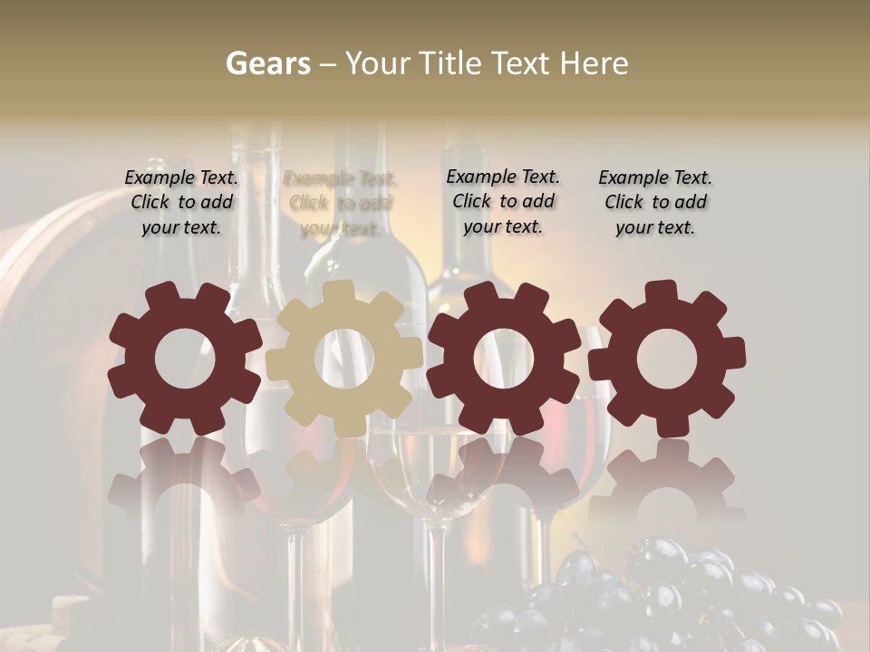 Drink Food Brown PowerPoint Template