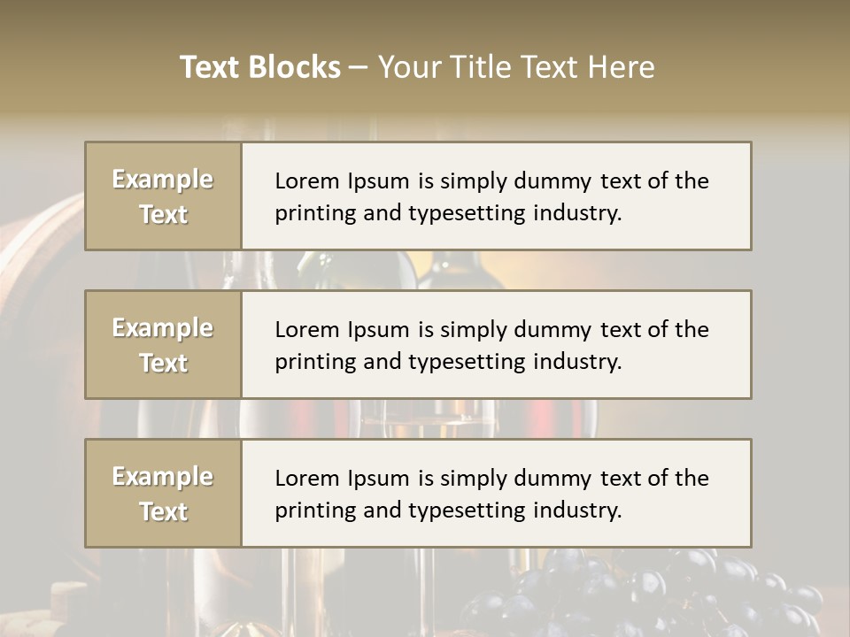 Drink Food Brown PowerPoint Template