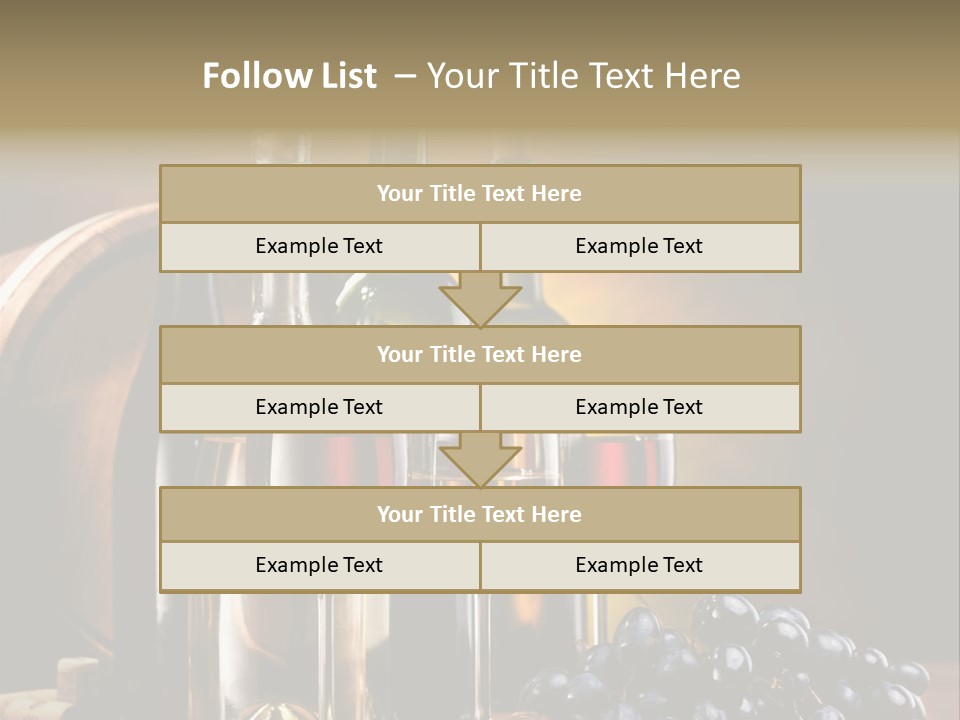 Drink Food Brown PowerPoint Template