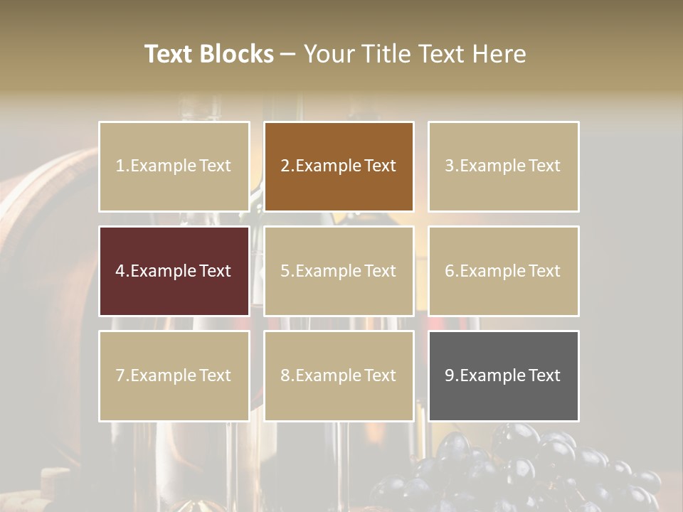 Drink Food Brown PowerPoint Template