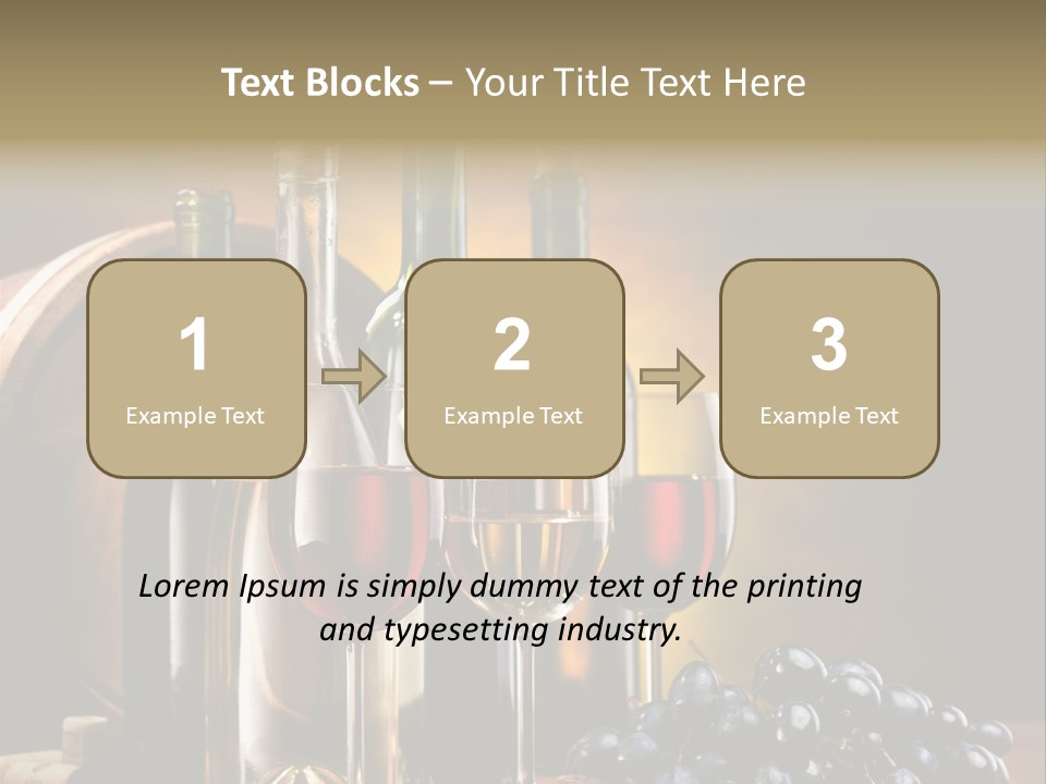 Drink Food Brown PowerPoint Template