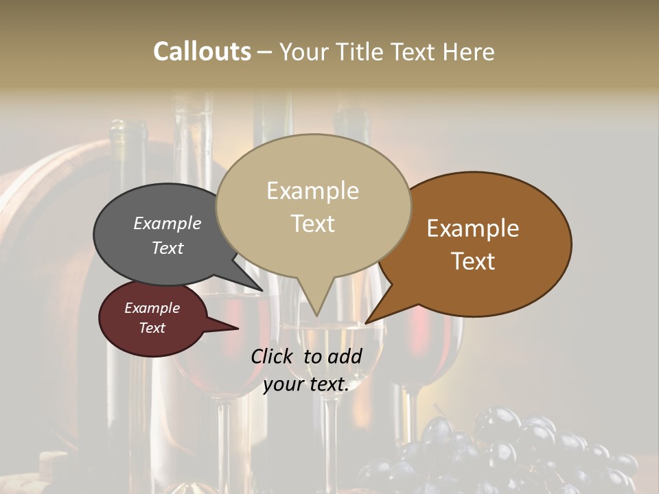 Drink Food Brown PowerPoint Template