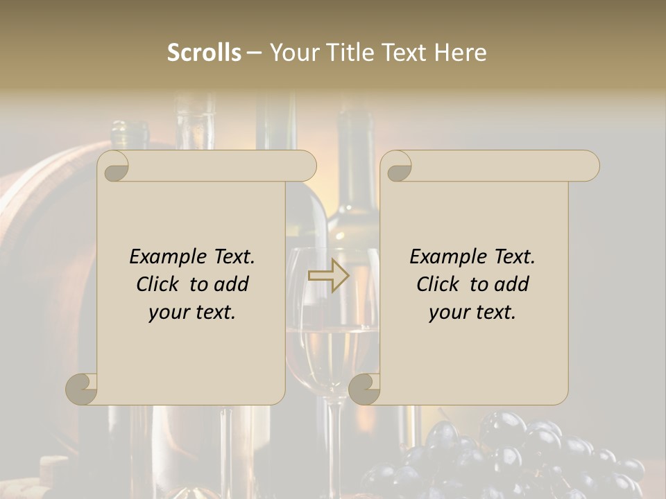 Drink Food Brown PowerPoint Template