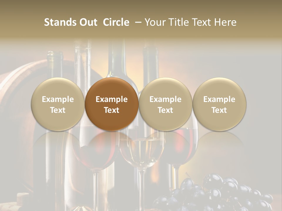 Drink Food Brown PowerPoint Template