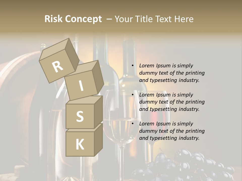 Drink Food Brown PowerPoint Template