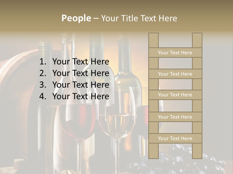 Drink Food Brown PowerPoint Template