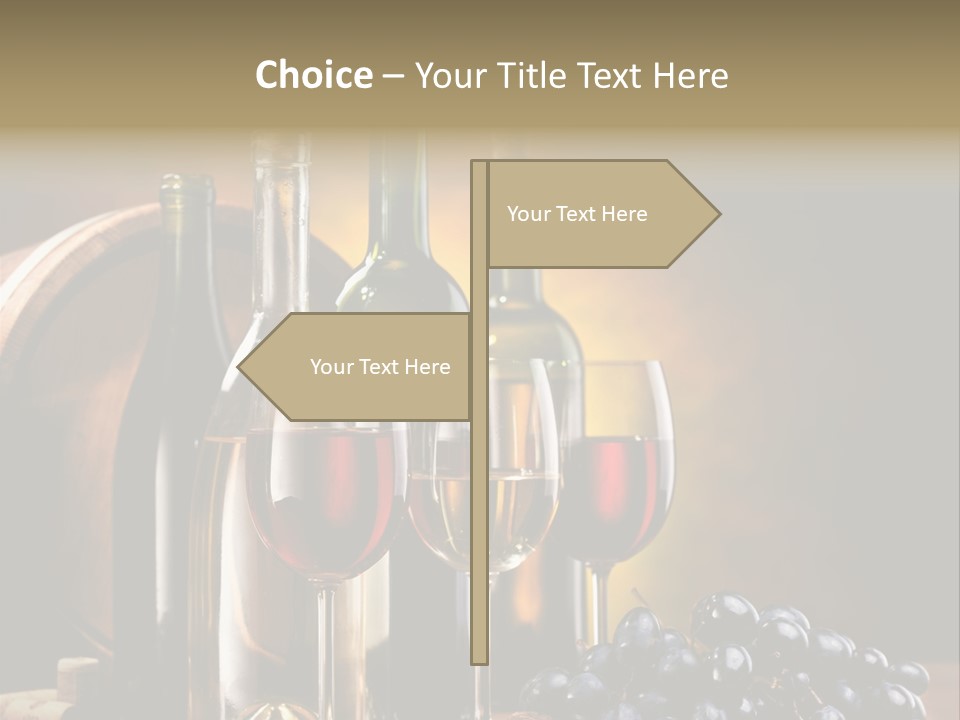 Drink Food Brown PowerPoint Template