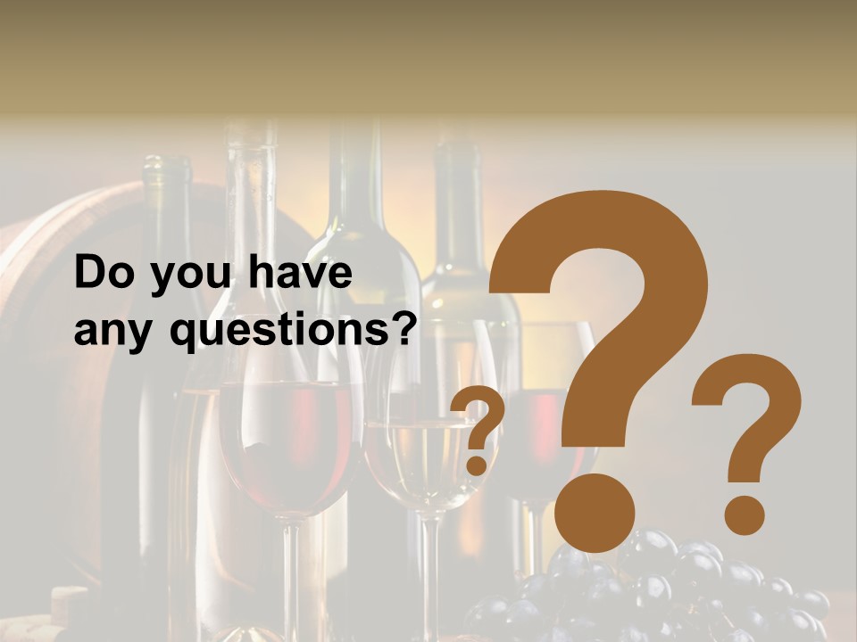 Drink Food Brown PowerPoint Template