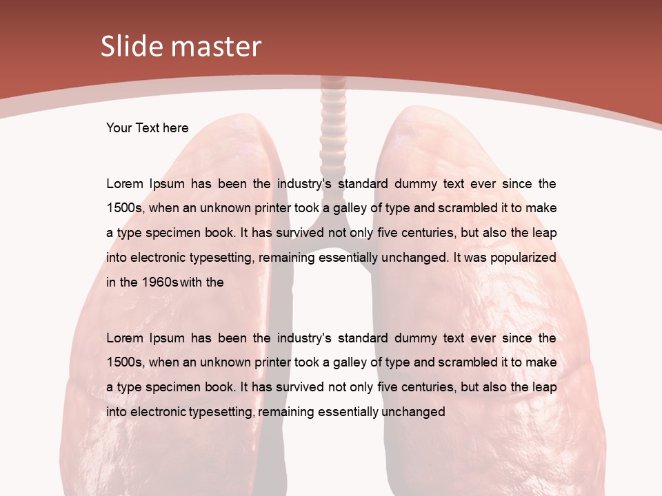 Illustration Colorful Close Up PowerPoint Template