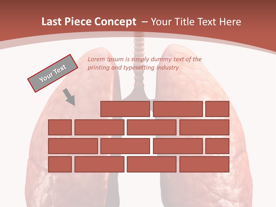 Illustration Colorful Close Up PowerPoint Template