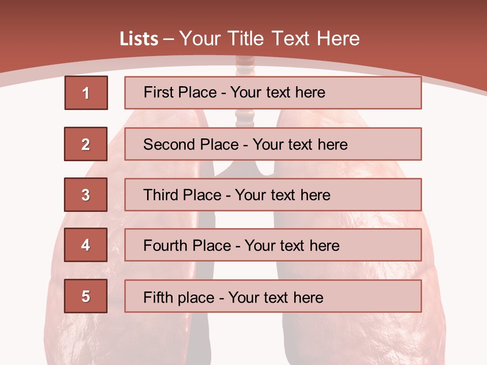 Illustration Colorful Close Up PowerPoint Template