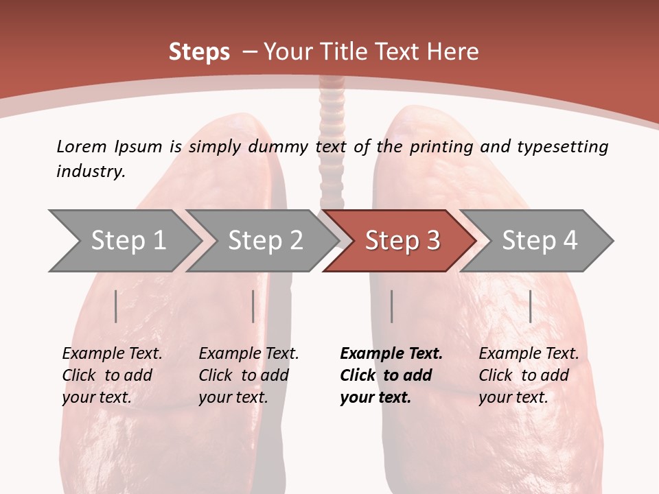 Illustration Colorful Close Up PowerPoint Template