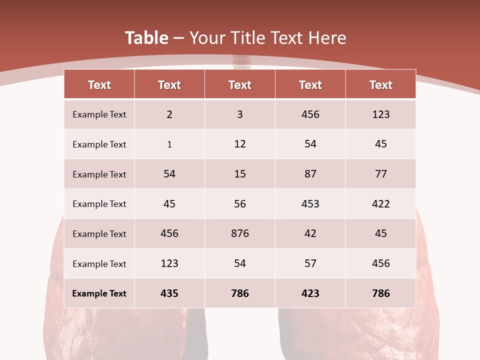 Illustration Colorful Close Up PowerPoint Template